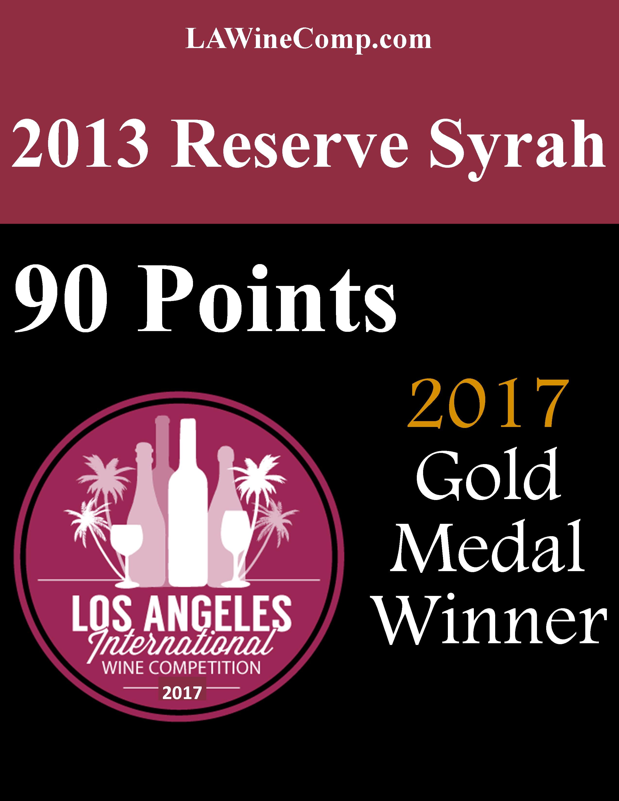 2013 Res Syrah LA