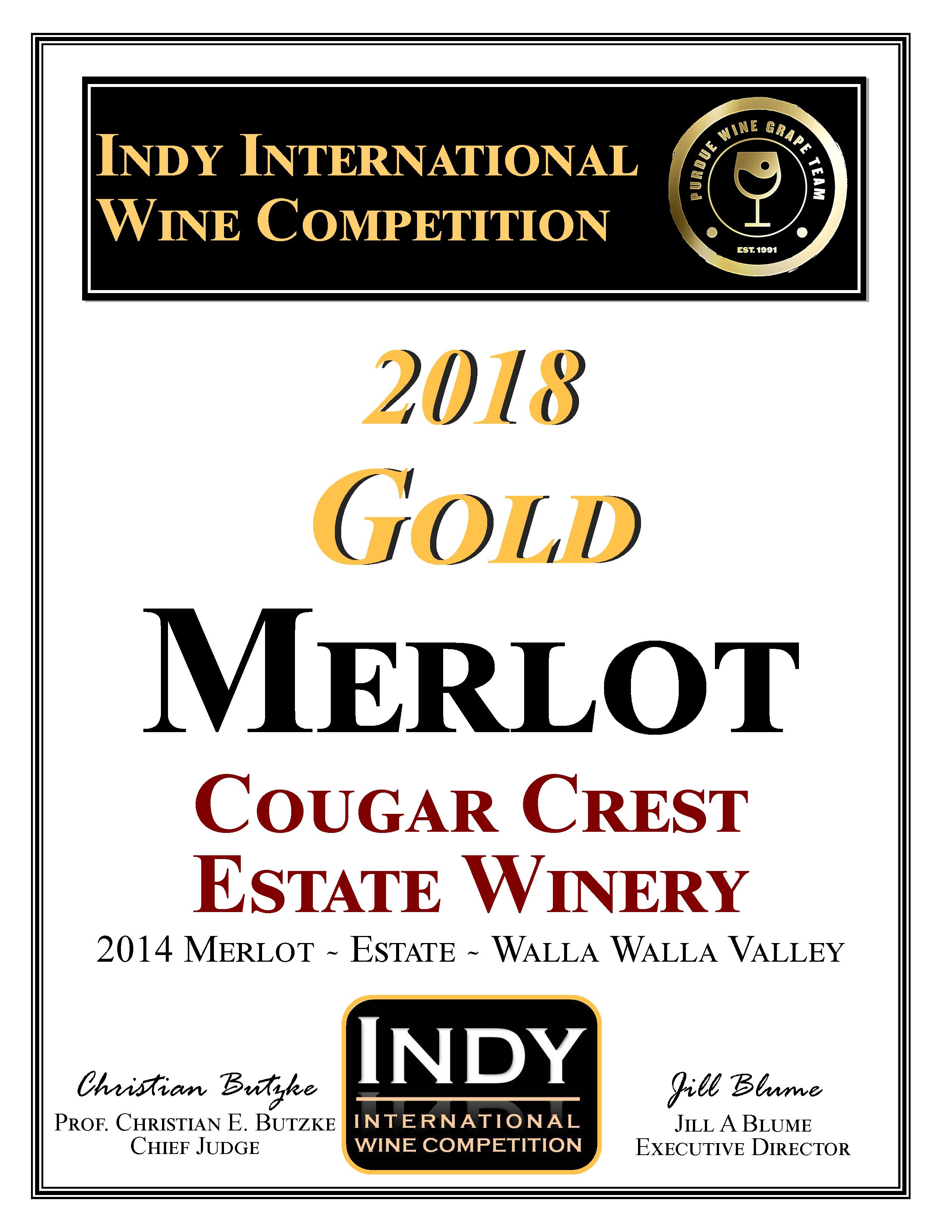 2014 Merlot Indy Int'l